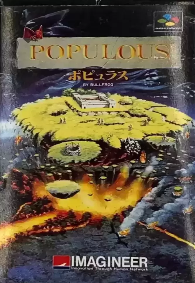 Nintendo NES - Populous - Super Famicom