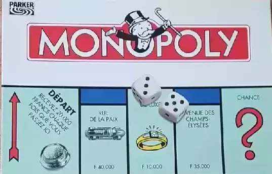 Monopoly Original - Monopoly - Edition en Francs