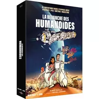 Film d\'Animation - La Revanche des Humanoïdes Édition Prestige Limitée Combo Blu-ray DVD