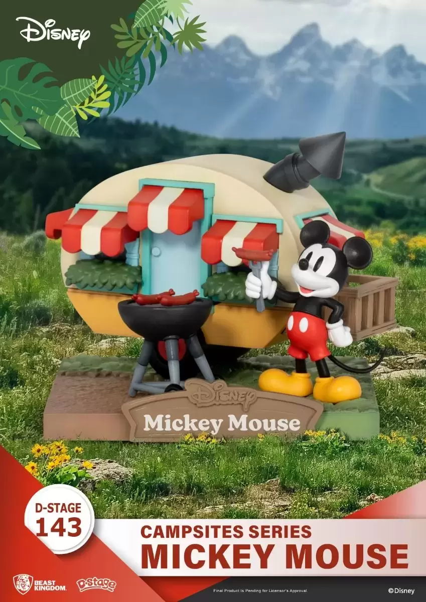 D-Stage - Campsites Series - Mickey Mouse