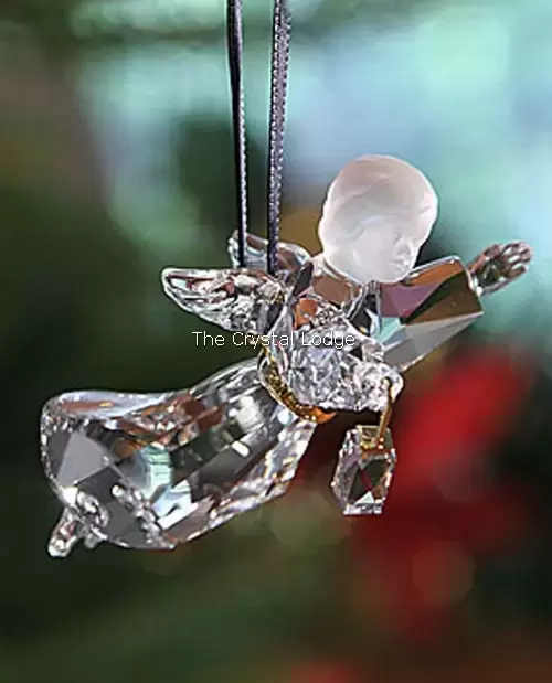 Swarovski Crystal Figures - Angel with his Hanging Lantern