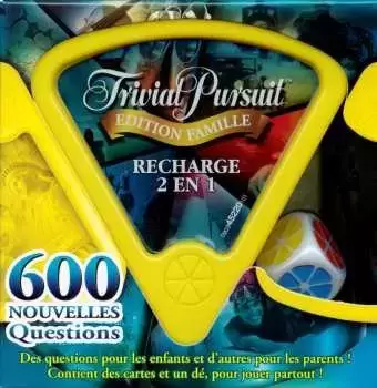 Trivial Pursuit - Trivial Pursuit - Edition famille - Recharge 2 en 1