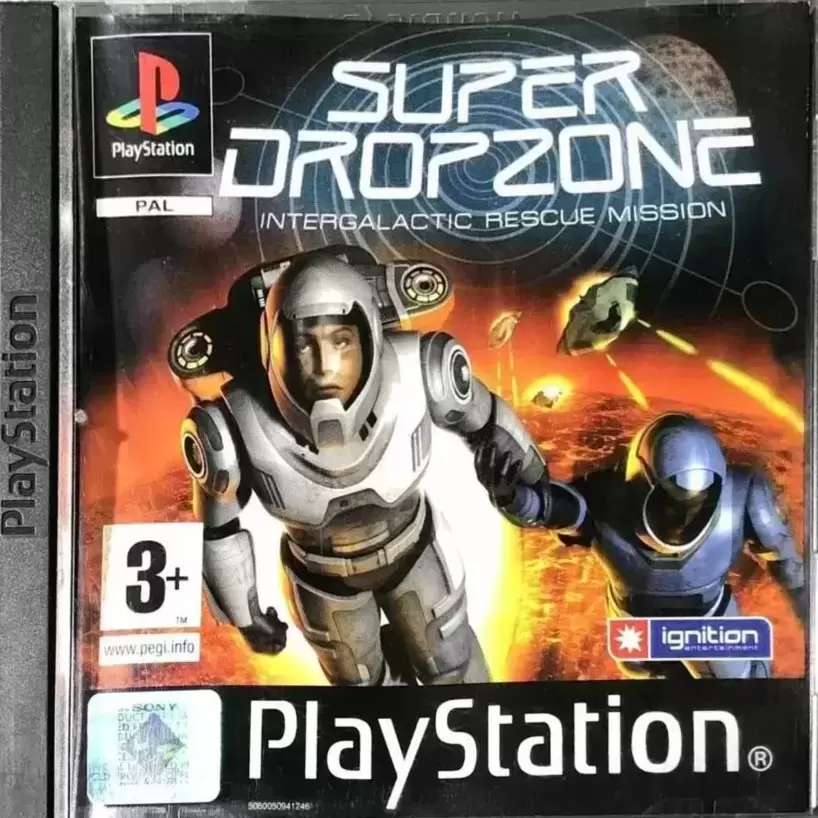 Playstation games - Super dropzone