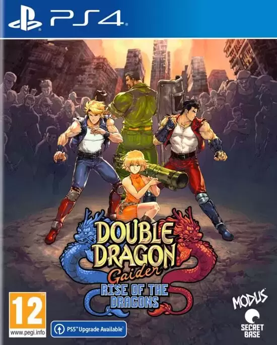 Jeux PS4 - Double Dragon Gaiden - Rise Of The Dragons