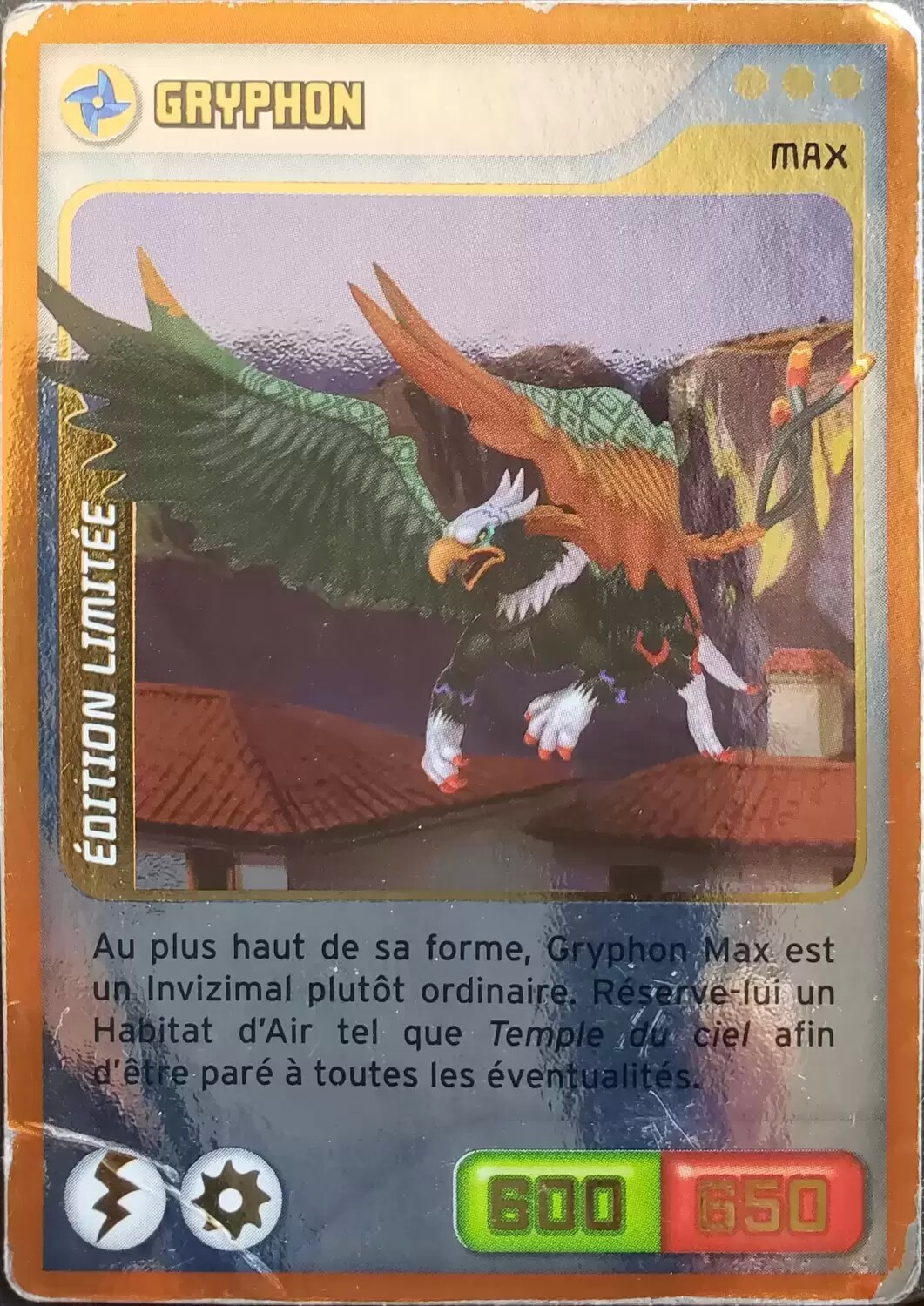 Invizimal - Nouvelle Alliance - Gryphon Max