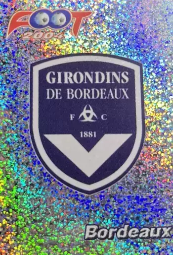 Foot 2004 - Ecusson - FC Girondins de Bordeaux