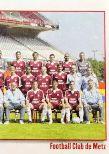 Foot 2004 - Equipe (puzzle 2) - Football Club de Metz