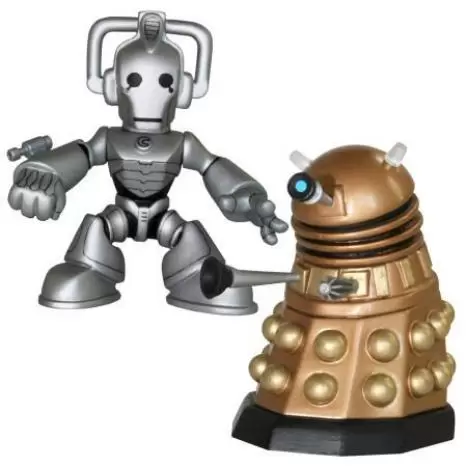 Time Squad - Cyberman & Gold Dalek