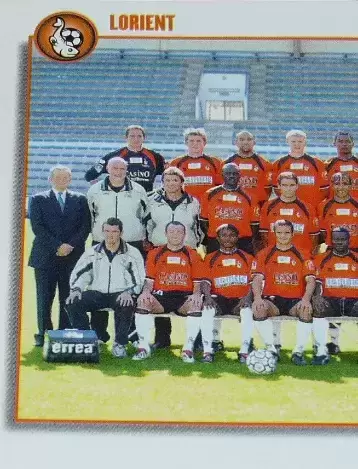 Foot 2004 - Equipe (puzzle 1) - Football Club de Lorient