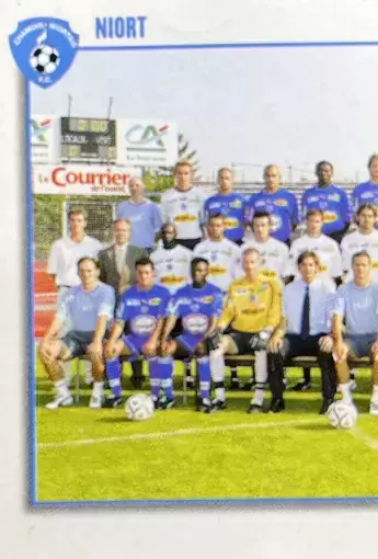 Foot 2004 - Equipe (puzzle 1) - Chamois niortais Football Club