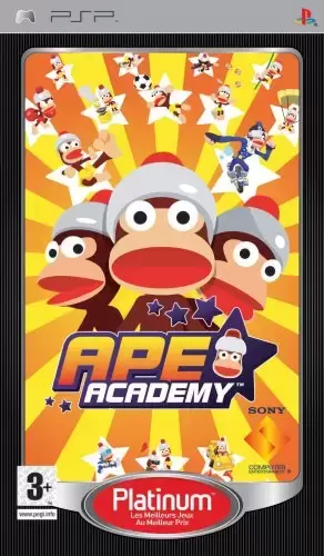 PSP Games - Ape academy - Platinum