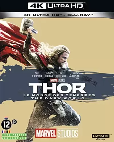 Films MARVEL - Thor : Le Monde des Ténèbres [4K Ultra-HD + Blu-Ray]