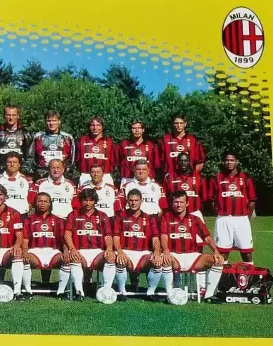 Foot 98 - Equipe (puzzle 2) - AC Milan