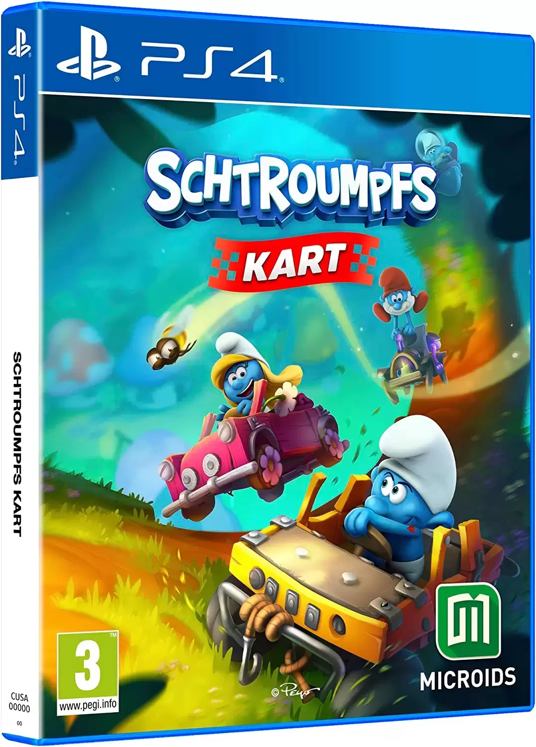 Jeux PS4 - Schtroumpfs Kart