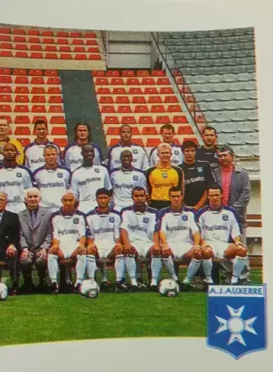 Foot 2001 - Equipe (puzzle 2) - Auxerre
