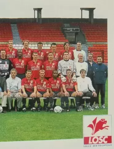 Foot 2001 - Equipe (puzzle 2) - Lille