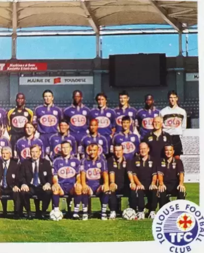 Foot 2001 - Equipe (puzzle 2) - Toulouse