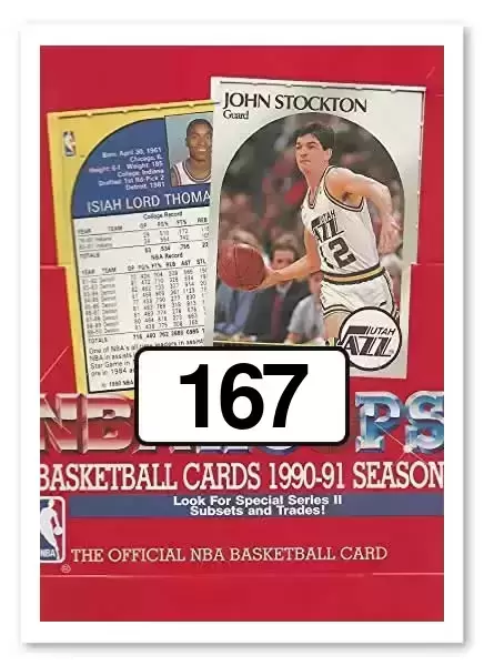 Hoops- 1990/1991 NBA - Grant Long