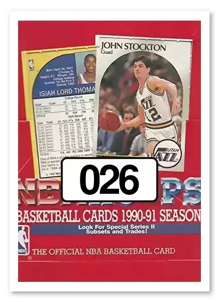 Hoops- 1990/1991 NBA - James Worthy AS, SP