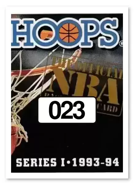 Hoops - 1993/1994 NBA - Alonzo Mourning