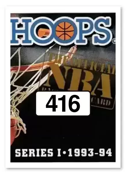 Hoops - 1993/1994 NBA - Calbert Cheaney ROO, RC