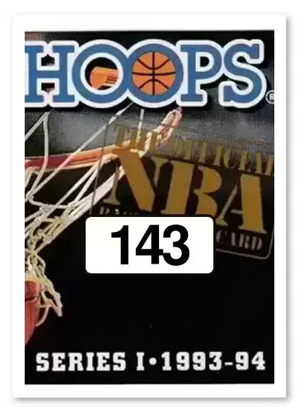 Hoops - 1993/1994 NBA - Greg Anthony