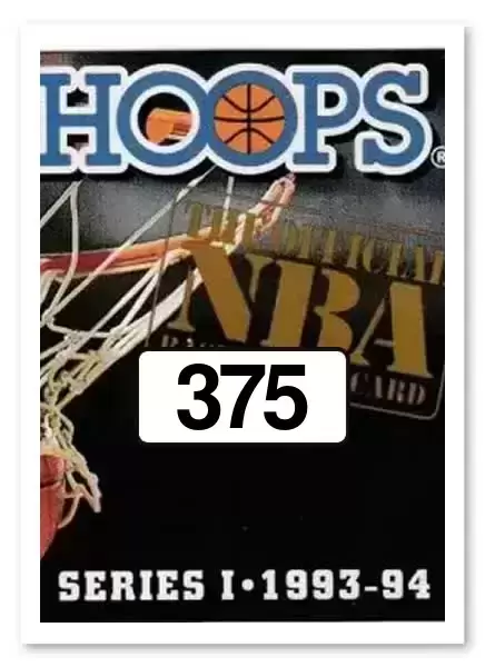 Hoops - 1993/1994 NBA - Jayson Williams