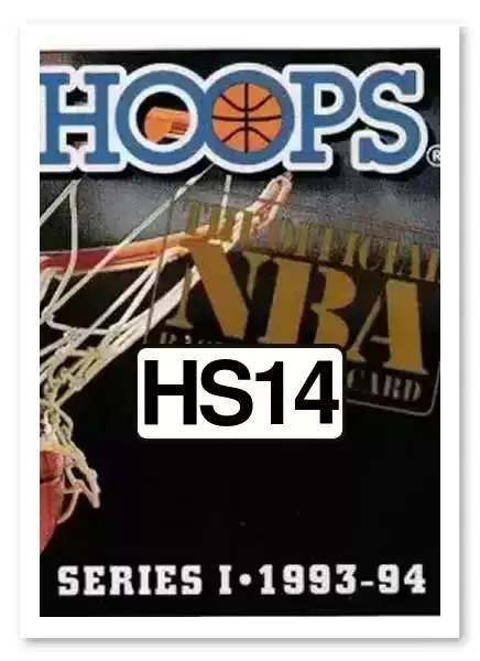 Hoops - 1993/1994 NBA - NBA Hoops Scoops Miami Heat