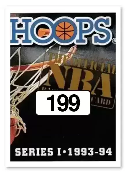 Hoops - 1993/1994 NBA - Sean Elliott