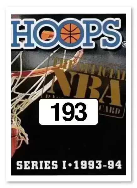 Hoops - 1993/1994 NBA - Spud Webb