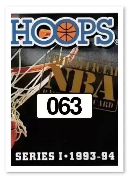 Hoops - 1993/1994 NBA - Terry Mills