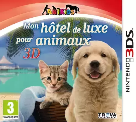 Jeux Nintendo 2DS / 3DS - Mon hôtel de luxe pour animaux 3D