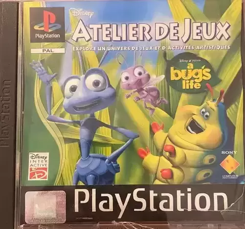 Jeux Playstation PS1 - A Bug\'s Life : Atelier de Jeux