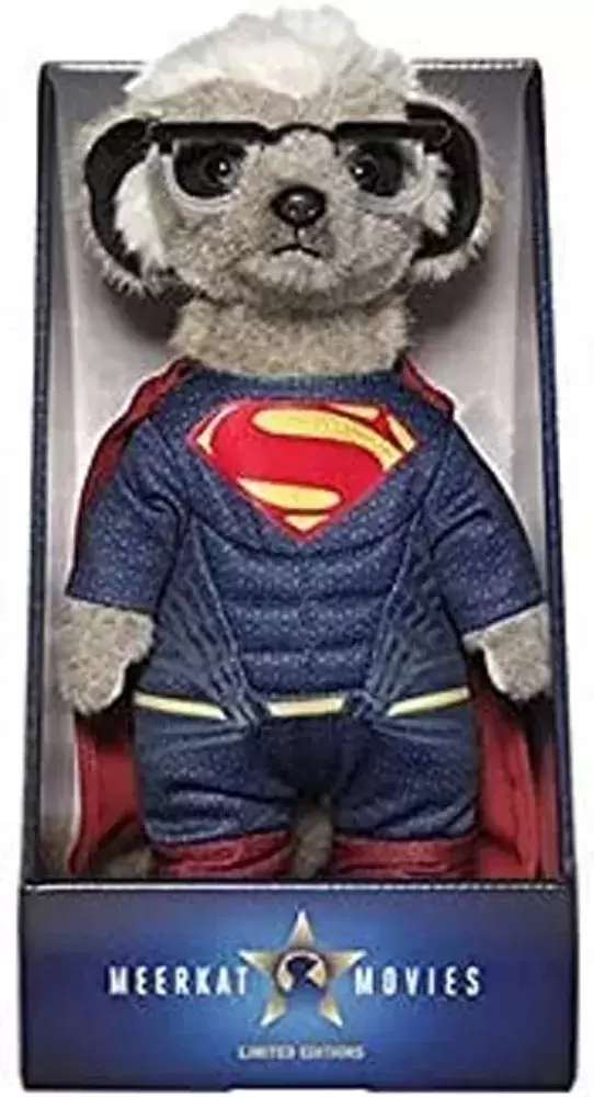 Compare the Meerkat Plush - Sergei as Superman