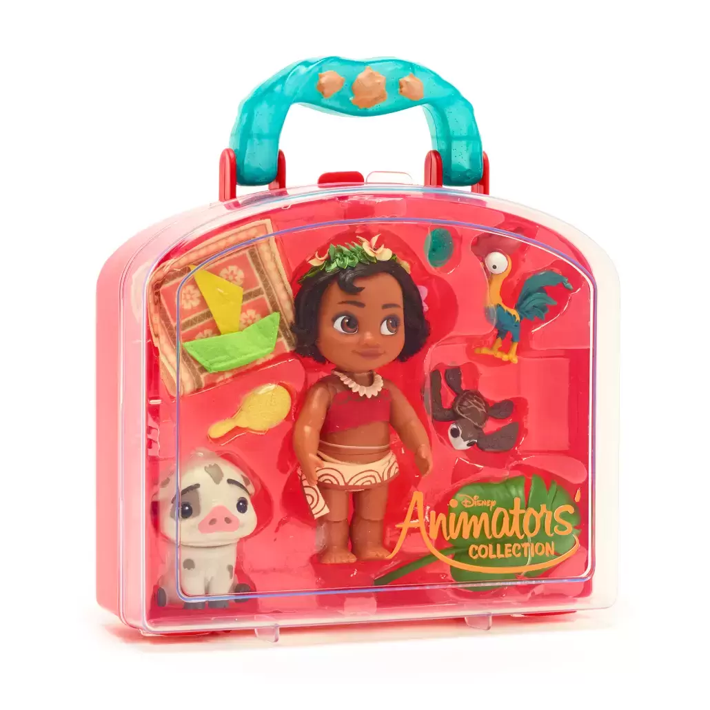 Animators Collection Littles / Playsets - Ensemble de jeu mini poupée Animator Vaïana 5\