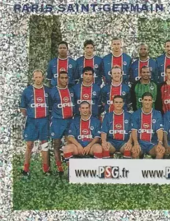 Foot 2000 - Equipe (puzzle 1) - Paris Saint-Germain