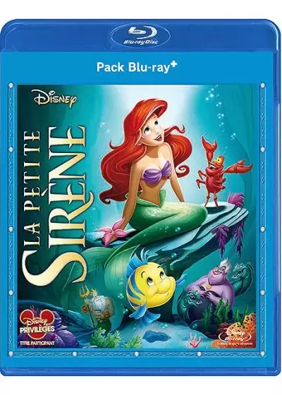 Les grands classiques de Disney en Blu-Ray - La Petite Sirène - Blu-Ray+
