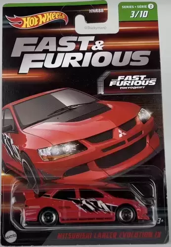 Mitsubishi Lancer Evolution IX - Hot Wheels Fast And Furious Series 2 model