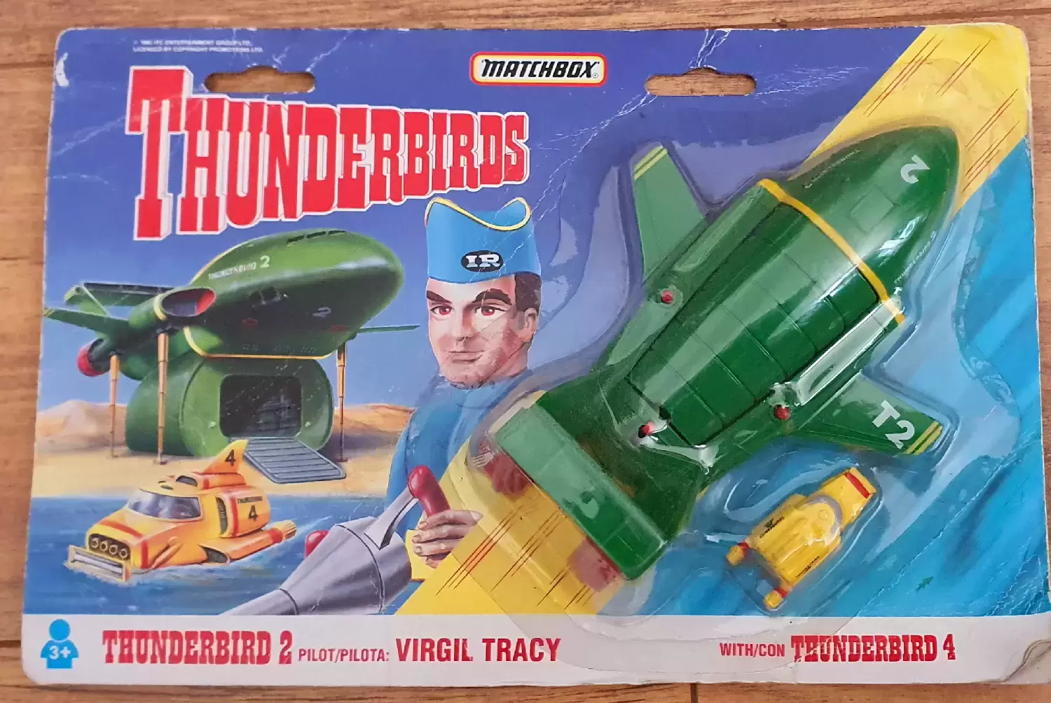 Matchbox - Thunderbird 2 - Vigil Tracy with Thunderbird 4