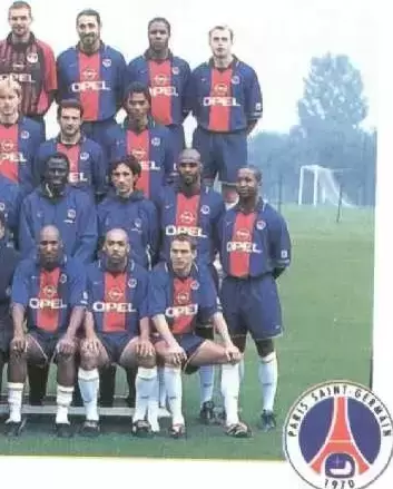Foot 2001 - Equipe (puzzle 2) - Paris Saint-Germain