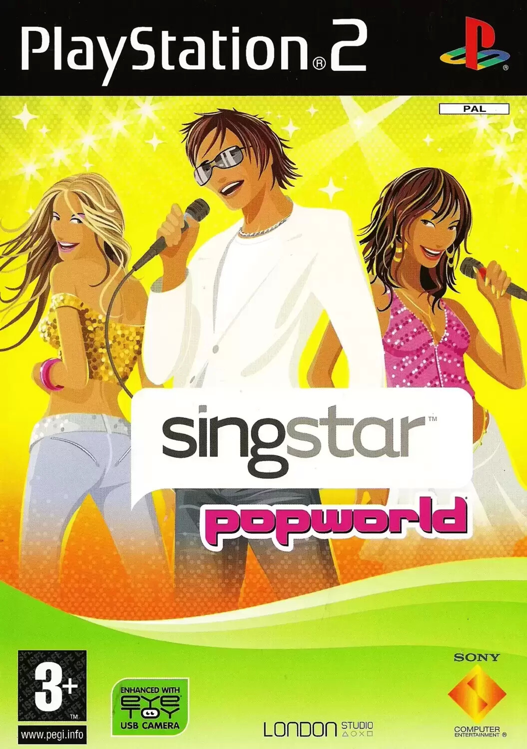 PS2 Games - Singstar Popworld