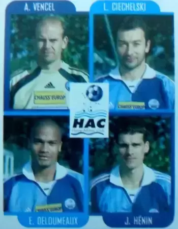 Foot 2002 - Alexander Vencel / Laurent Ciechelski / Eric Deloumeaux / Jérémy Hénin - Le Havre