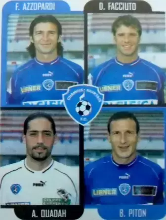 Foot 2002 - Franck Azzopardi / Damián Facciuto / Abdelnasser Ouadah / Bertrand Piton - Niort
