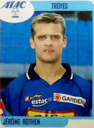 Foot 2002 - Jérôme Rothen - Troyes