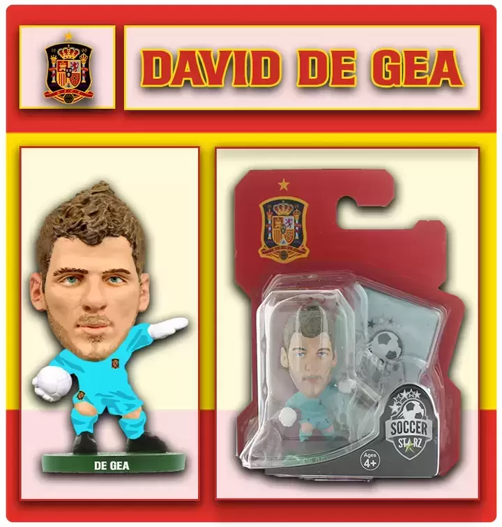 manchester united - soccerstarz - david de gea - Comprar Merchandising e  Mascotes de Futebol no todocoleccion