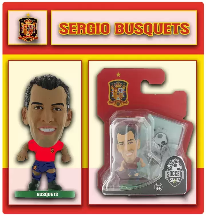 Spain National Team - Sergio Busquets - Home Kit