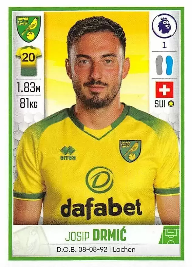 Premier League 2020 - Josip Drmić - Norwich City