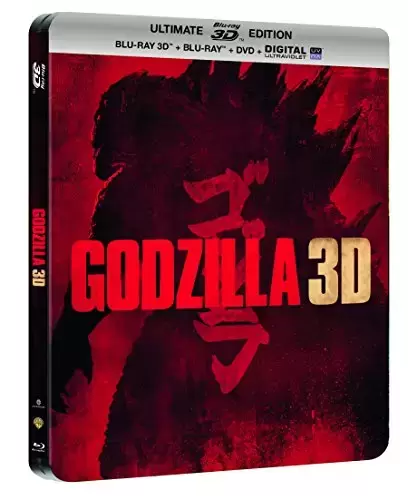 Blu-ray Steelbook - Godzilla [SteelBook Ultimate Édition 3D + Blu-Ray + DVD + Copie Digitale]