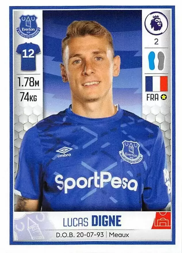 Premier League 2020 - Lucas Digne - Everton