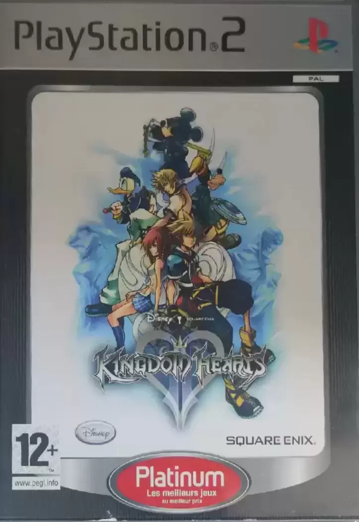 Jeux PS2 - Kingdom Hearts II Platinum